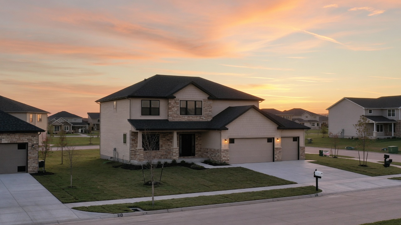 Home in Elkhorn near Omaha, Nebraska